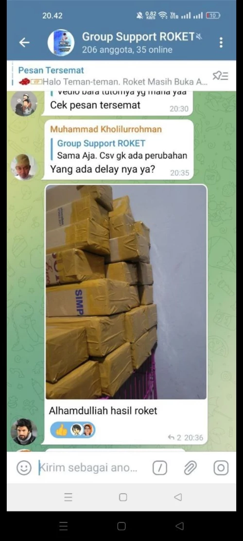 Testimoni Roket 2