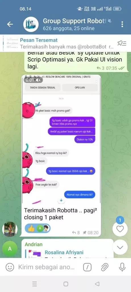 Testimoni Robotta 2